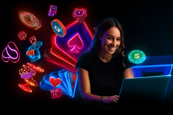 JL29 Mobile Casino — Play anytime, anywhere A player using their smartphone during a festive local event, representing JL29’s fully mobile-friendly casino.