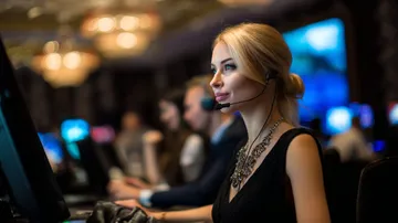 A laptop glowing with a bright login prompt in a minimalistic setup, symbolizing the protected access system at JL29.